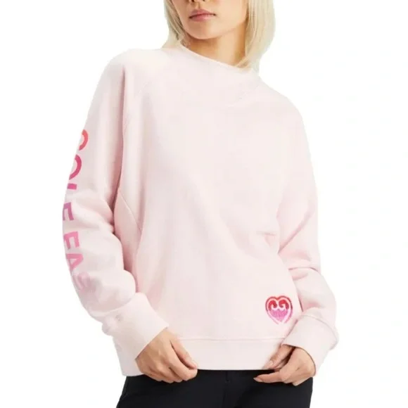 G/FORE Womens Golf Fast Mock Neck French Terry Sweater - Picture 8 of 12